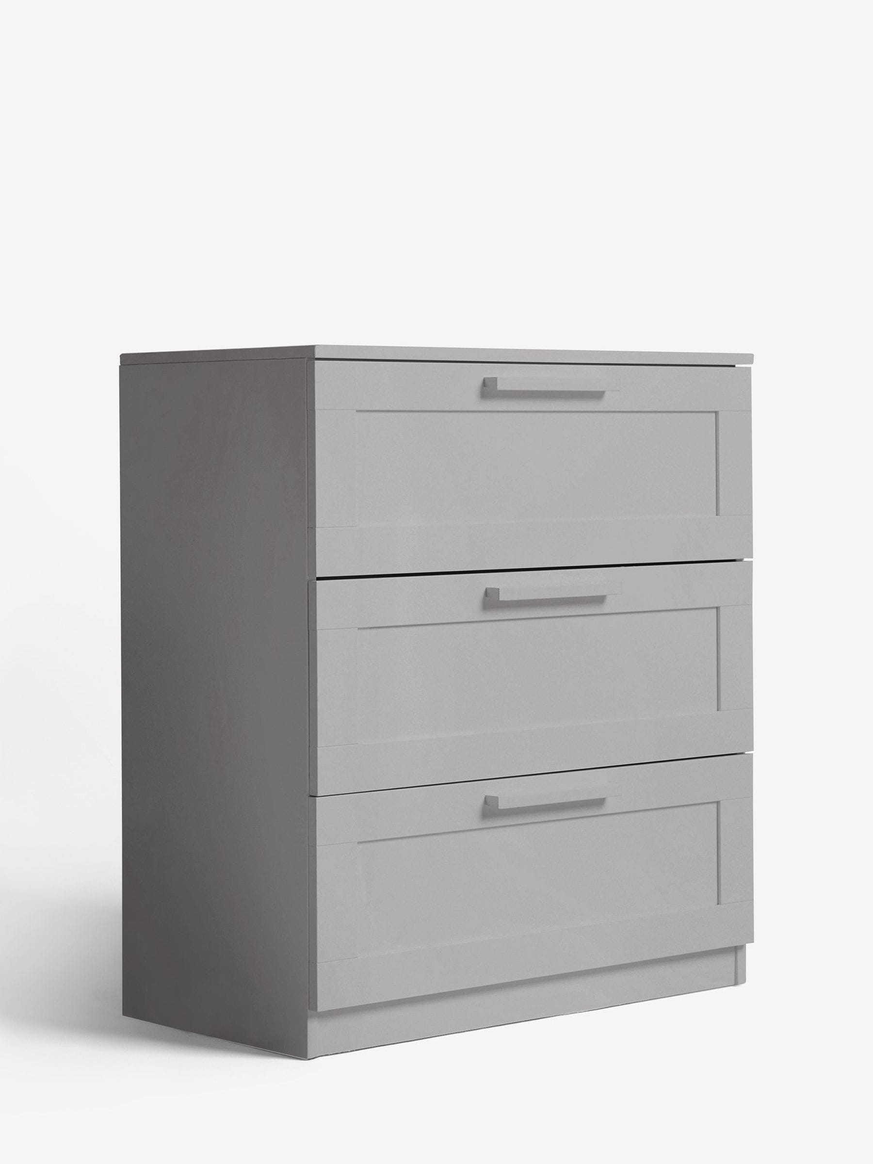 Buy Grey Flynn 3 Drawer Chest of Drawers from the Next UK online shop