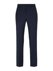 BOSS Blue BOSS Leon Wool Blend Regular Fit Suit Trousers - Image 5 of 6