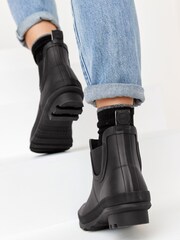Black Ankle Wellies - Image 4 of 7