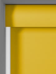 Ochre Yellow Glow Made to Measure Blackout Roller Blind - Image 4 of 6