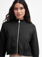 Barbour® International Kinghorn Bomber Zip Up Cardigan - Image 4 of 7