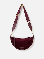 Oliver Bonas Red Betty Corduroy Belt Bag - Image 2 of 6