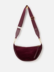 Oliver Bonas Red Betty Corduroy Belt Bag - Image 3 of 6