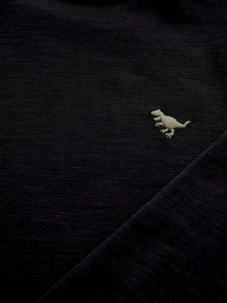Black Long Sleeve Plain T-Shirt (3mths-7yrs) - Image 3 of 3