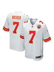 Nike White NFL Kansas City Chiefs Road Game Jersey - Harrison Butker - Image 1 of 3