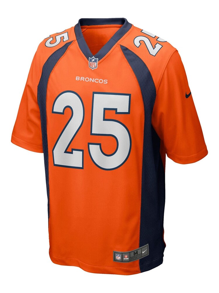 Nike Orange NFL Denver Broncos Home Game Jersey - Melvin Gordon III - Image 2 of 3 Nike Orange NFL Denver Broncos Home Game Jersey - Melvin Gordon III - Image 2 of 3