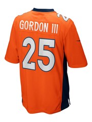 Nike Orange NFL Denver Broncos Home Game Jersey - Melvin Gordon III - Image 3 of 3