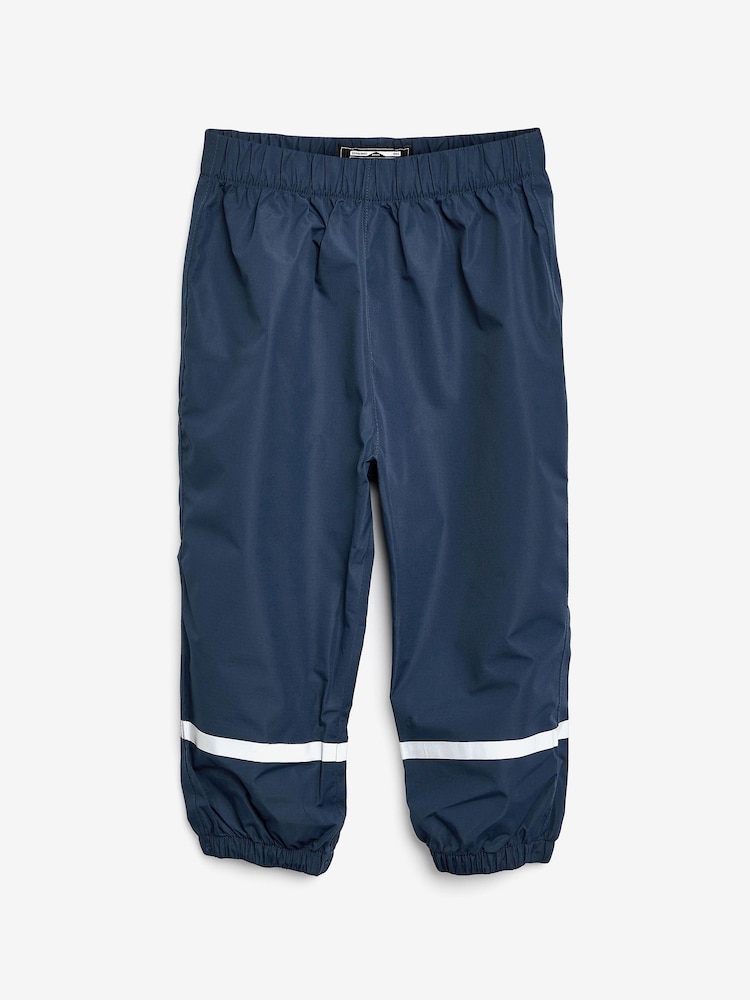 Navy Blue Waterproof Trousers (9mths-10yrs) - Image 1 of 7