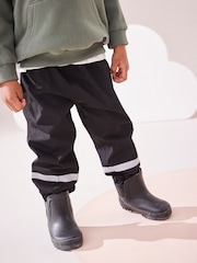 Black Waterproof Trousers (9mths-10yrs) - Image 1 of 7