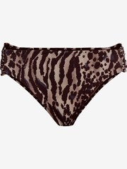 Mint Velvet Black Print Fay Bikini Bottoms - Image 3 of 4