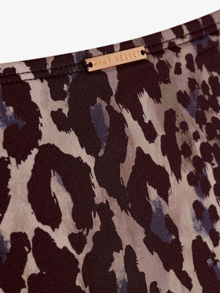 Mint Velvet Black Print Fay Bikini Bottoms - Image 4 of 4