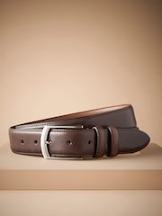 Brown Signature Leather Belt - Image 2 of 3