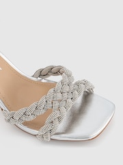 Office Natural Mila Embellished Block Heel Sandals - Image 4 of 4