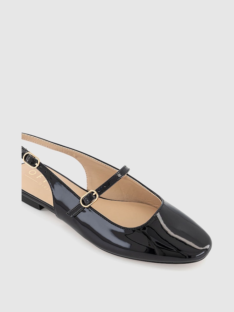 Office Natural Firefly Mary J Slingback Shoes - Image 3 of 3