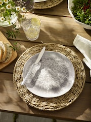 Natural Country Glazed Dinnerware Set of 4 Side Plates - Image 2 of 6
