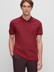 BOSS Red Paddy Polo Shirt - Image 1 of 4