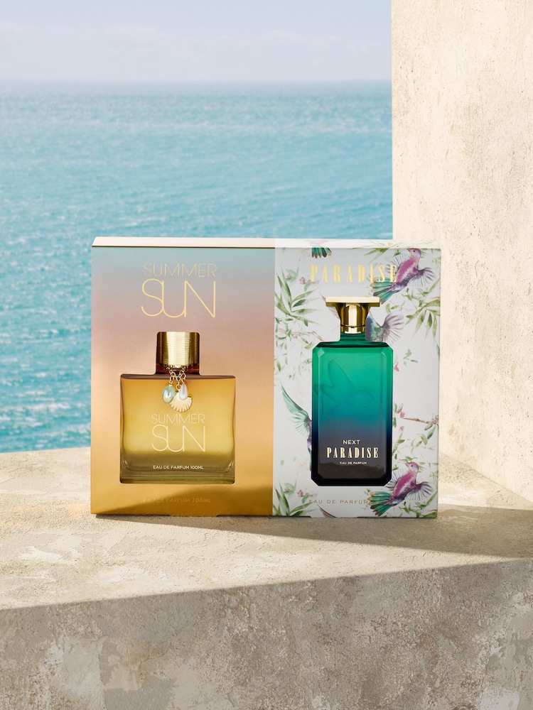 Set of 2 Paradise and Summer Sun 100ml Eau De Parfum - Image 2 of 3