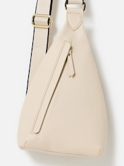 Oliver Bonas Cream Brooke Cross-Body Belt Bag - Image 2 of 6