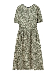 Joules Green Adele Button Down Tiered Dress - Image 7 of 7