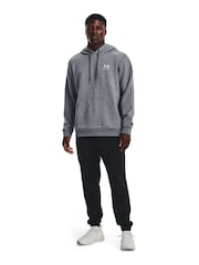Under Armour Grey Under Armour Grey Essential Fleece Hoodie - Image 3 of 6