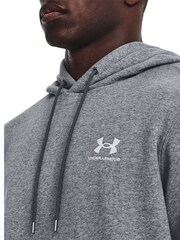 Under Armour Grey Under Armour Grey Essential Fleece Hoodie - Image 4 of 6