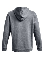Under Armour Grey Under Armour Grey Essential Fleece Hoodie - Image 6 of 6