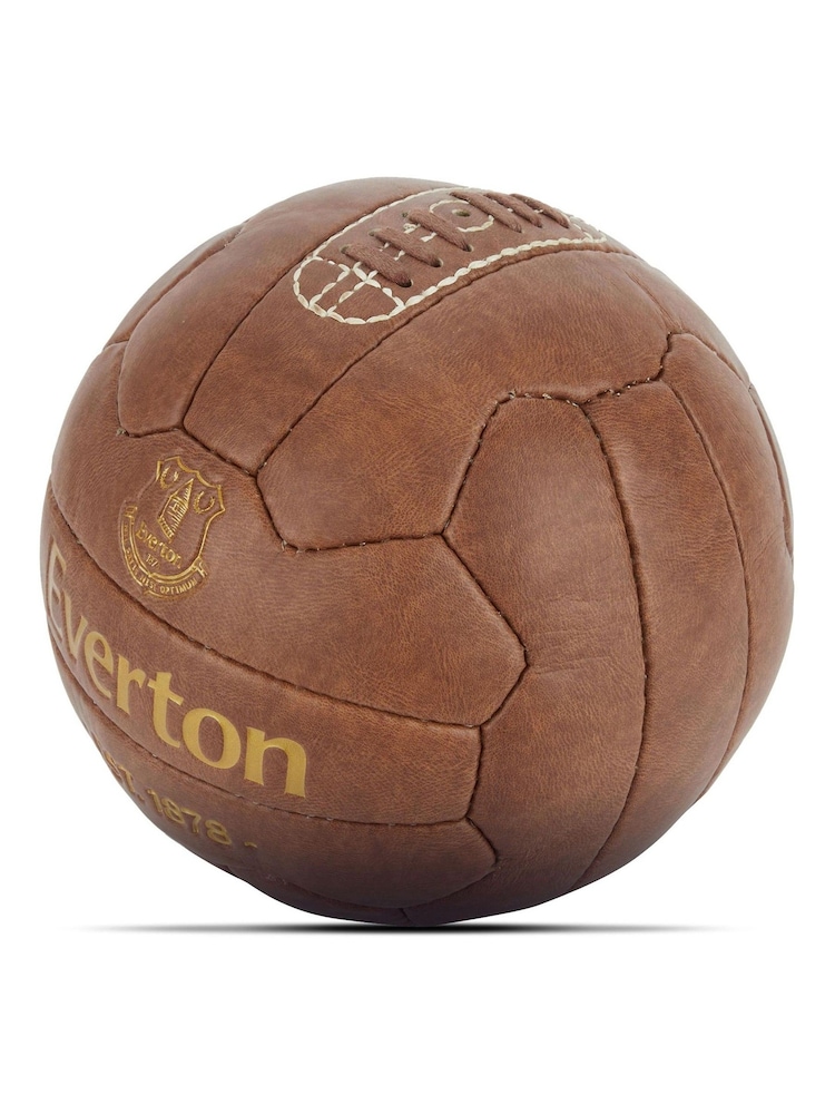 Fanatics Everton Heritage Football Size 5 Brown FootBall - Image 2 of 4