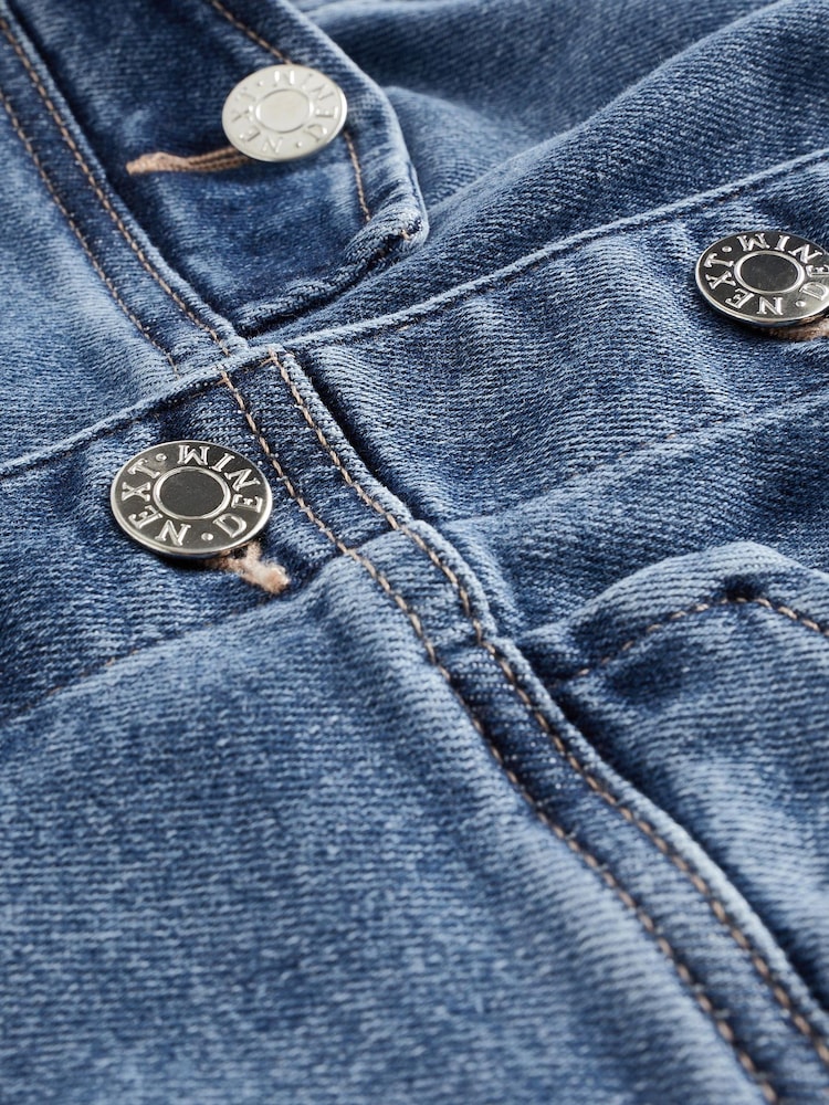 Mid Blue Fuller Bust Denim Jacket - Image 7 of 7