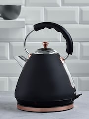 Black/Copper Pyramid Kettle - Image 1 of 8