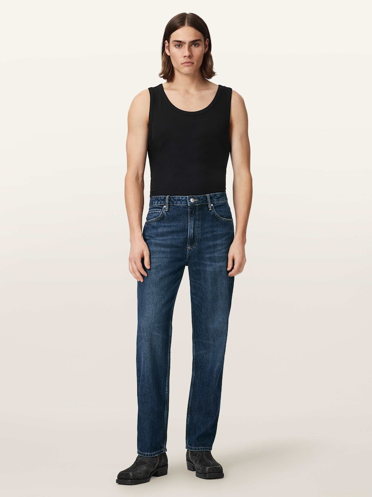 AllSaints Blue Reid Jeans - Image 2 of 8 AllSaints Blue Reid Jeans - Image 2 of 8