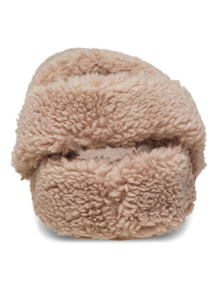 Crocs Grey Classic Cosy Slippers - Image 2 of 5