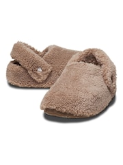 Crocs Grey Classic Cosy Slippers - Image 4 of 5