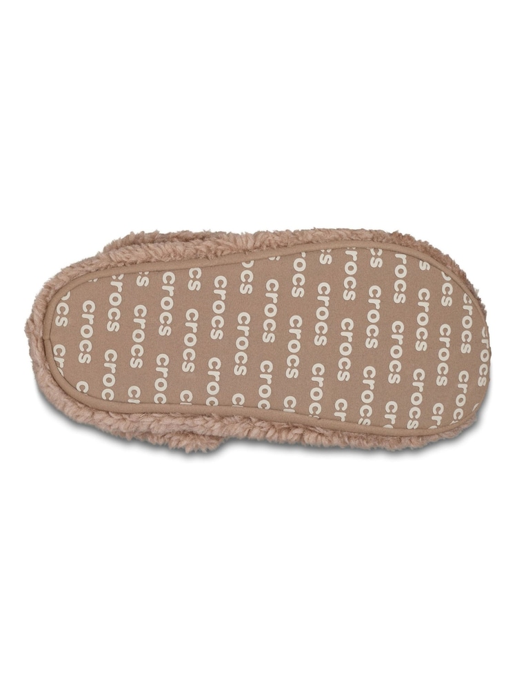 Crocs Grey Classic Cosy Slippers - Image 5 of 5