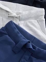 Blue/Grey/Navy Super Skinny Joggers 3 Pack (3mths-7yrs) - Image 3 of 3