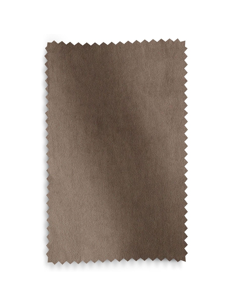 Natural Mink Matte Velvet Super Thermal Curtains - Image 7 of 7