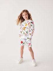 Baker by Ted Baker Floral White Sweater And Shorts Set - Image 1 of 10