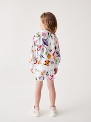 Baker by Ted Baker Floral White Sweater And Shorts Set - Image 4 of 10