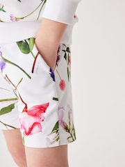 Baker by Ted Baker Floral White Sweater And Shorts Set - Image 6 of 10