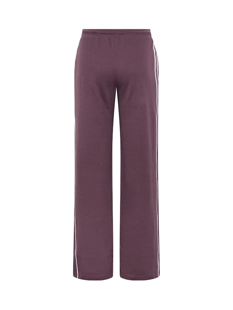 Long Tall Sally Purple Piped Wide Leg Joggers - Image 6 of 6 Long Tall Sally Purple Piped Wide Leg Joggers - Image 6 of 6