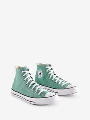 Converse Green Chuck Taylor Classic High Top Trainers - Image 3 of 16