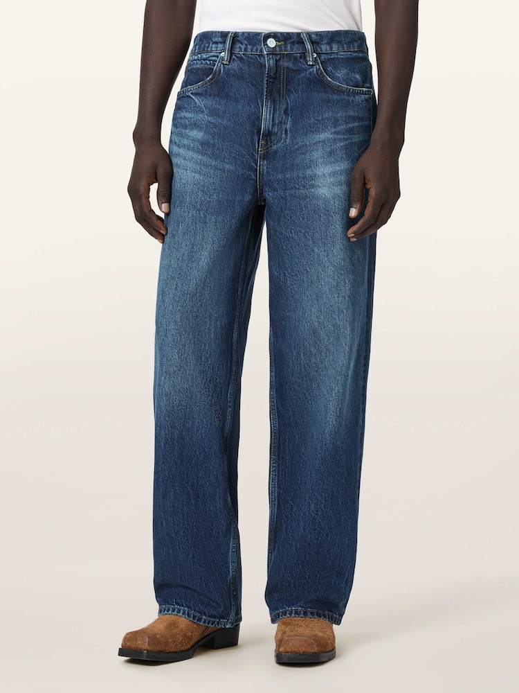 AllSaints Blue Lenny Jeans - Image 1 of 7