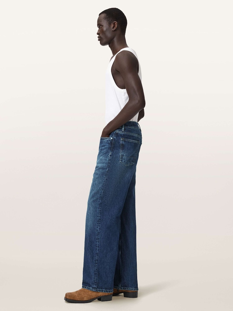 AllSaints Blue Lenny Jeans - Image 2 of 7