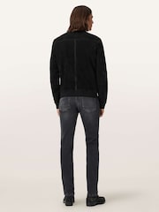 AllSaints Grey Sid Ultra Jeans - Image 2 of 8