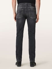 AllSaints Grey Sid Ultra Jeans - Image 4 of 8