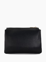 Dune London Black Dalliance Small Pocket Front Cross-Body Bag - Image 5 of 5