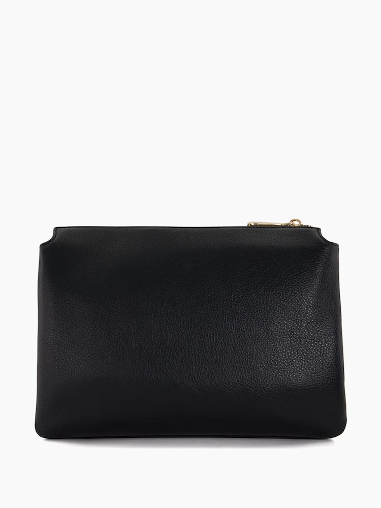 Dune London Black Dalliance Small Pocket Front Cross-Body Bag - Image 5 of 5