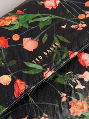 Ted Baker Black Paitiia Printed Travel Wallet - Image 5 of 6