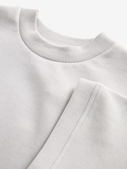 Grey Relaxed Fit Heavyweight T-Shirt (3-16yrs) - Image 3 of 3