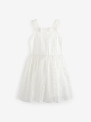 Baker by Ted Baker Ivory Lace Occasion Dress - Image 8 of 11