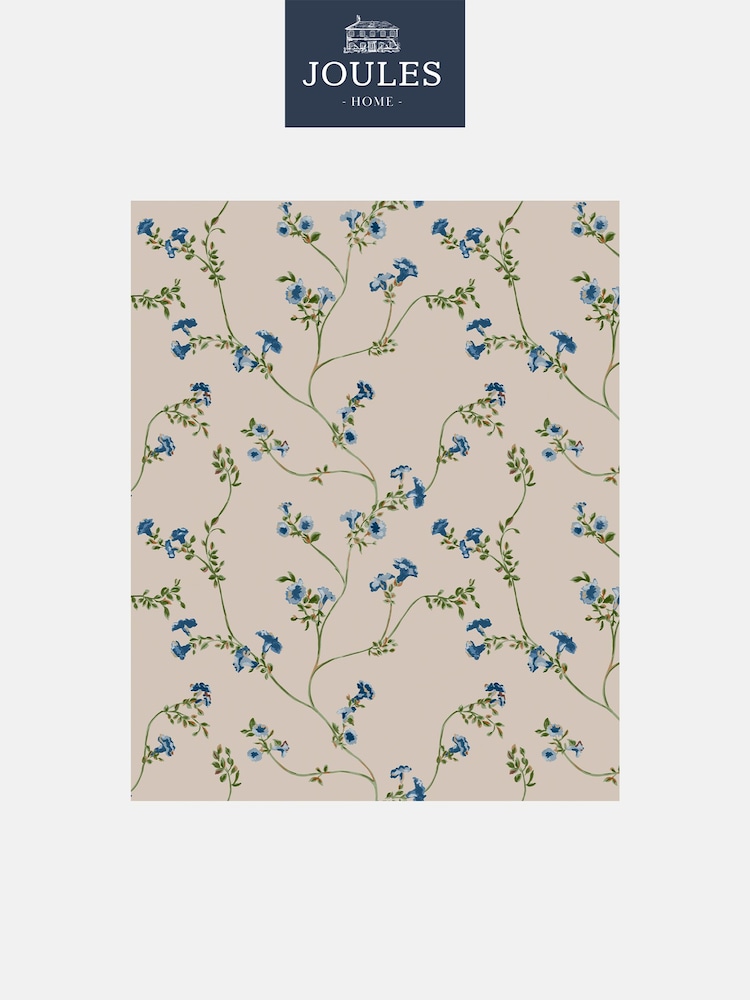 Joules Cream Robey Cottage Floral Wallpaper Sample - Image 2 of 3